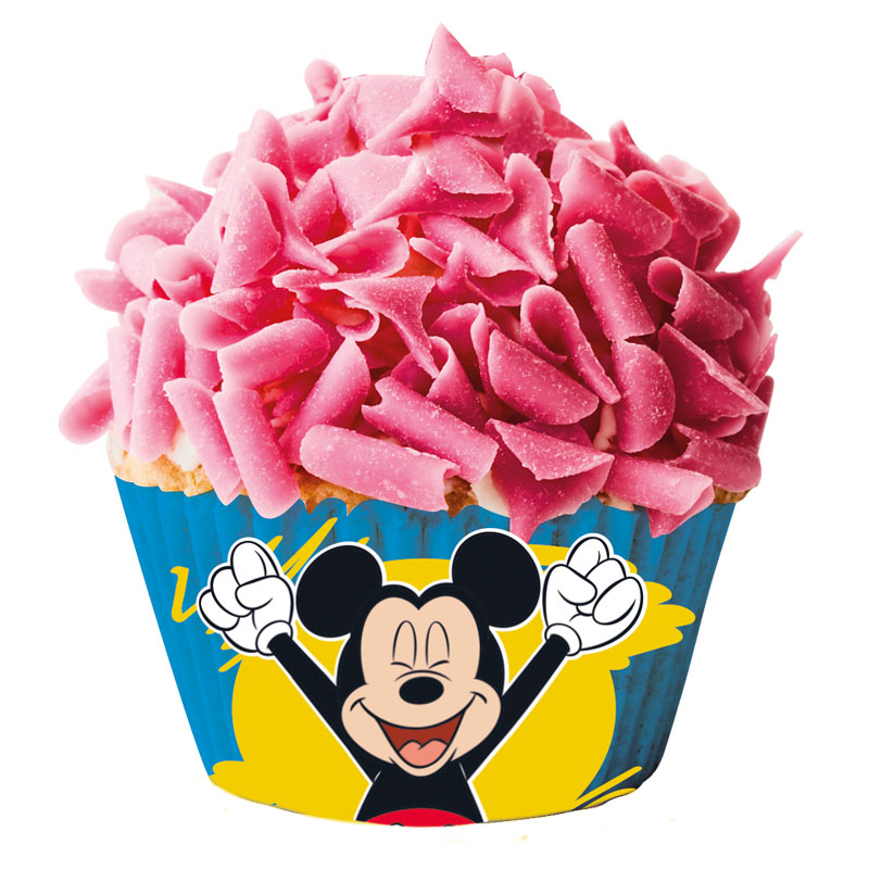 Cukrářské košíčky na pečení - Mickey Mouse ukázka